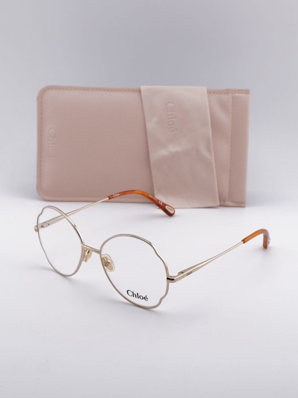 Chloe CH0097O 001 Butterfly Eyeglasses 53mm - Gold